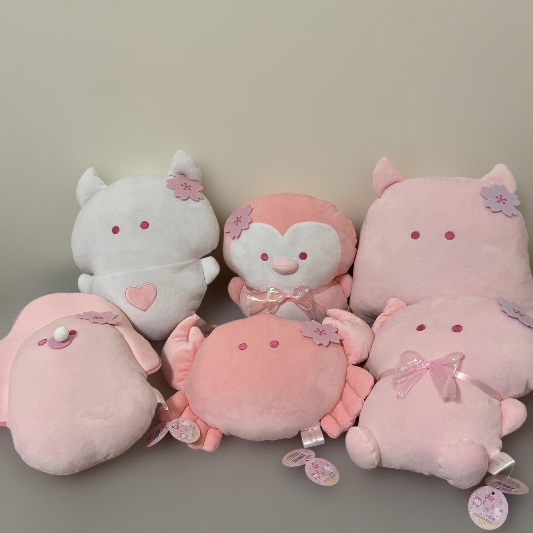 つぶらな瞳の仲間達　おはなみ　もちふわ　おっきめ