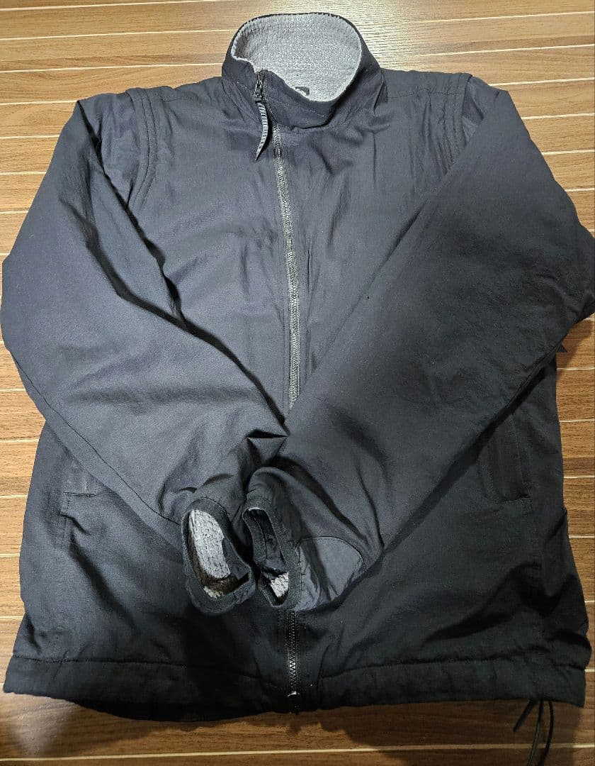 山と道 Light Alpha Vest/Jacket ブラック オクタ　M