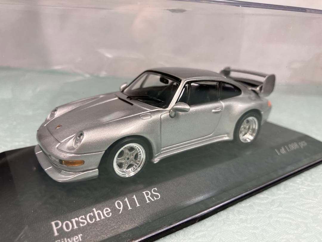 ミニチャンプス＆京商1,008台限定品　Porsche 911 RS 1998