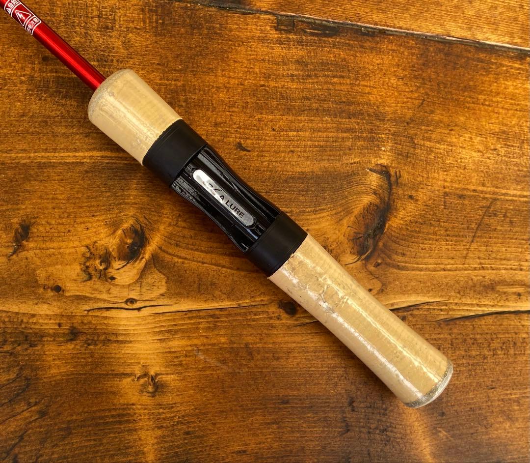 トラウトロッド　ウッド調　485UL 424UL スピニングロッド　パックロッド