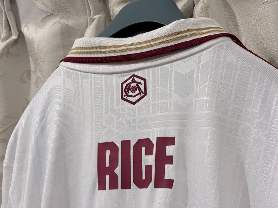 【公式/新品】アーセナル25/26 長袖 サード レプリカ ライス M