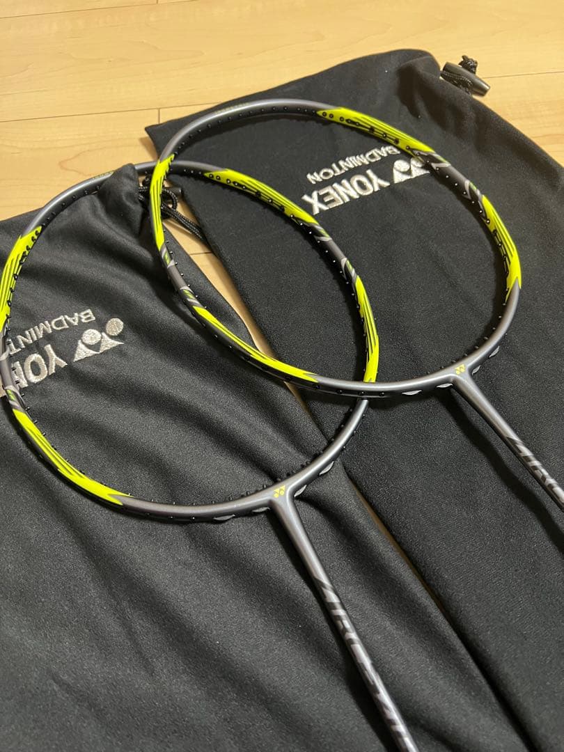 アークセイバー7プロ 4U6 2本セット YONEXバドミントンラケット
