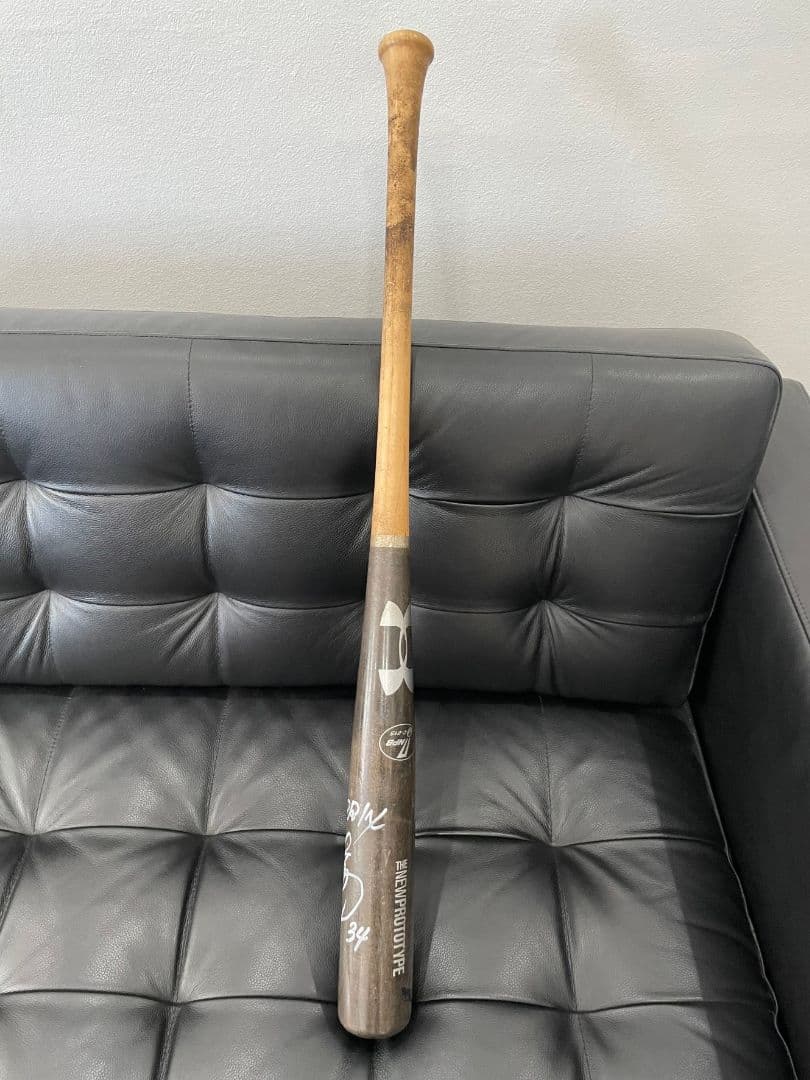 吉田正尚 実使用 直筆 サイン バット オリックス レッドソックス バファローズ