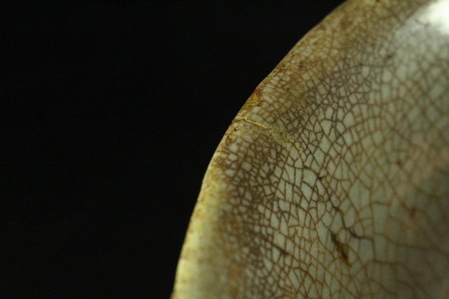 古美術 李朝 高麗 青磁 茶碗(K-A639)