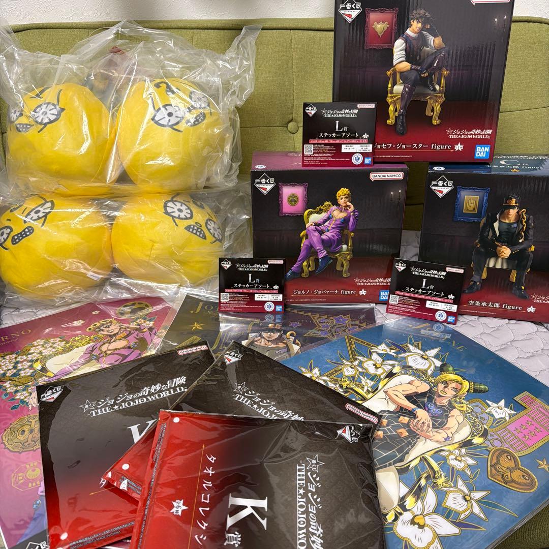 一番くじ ジョジョの奇妙な冒険　THE★JOJO WORLD ジョジョ　最安ウウ