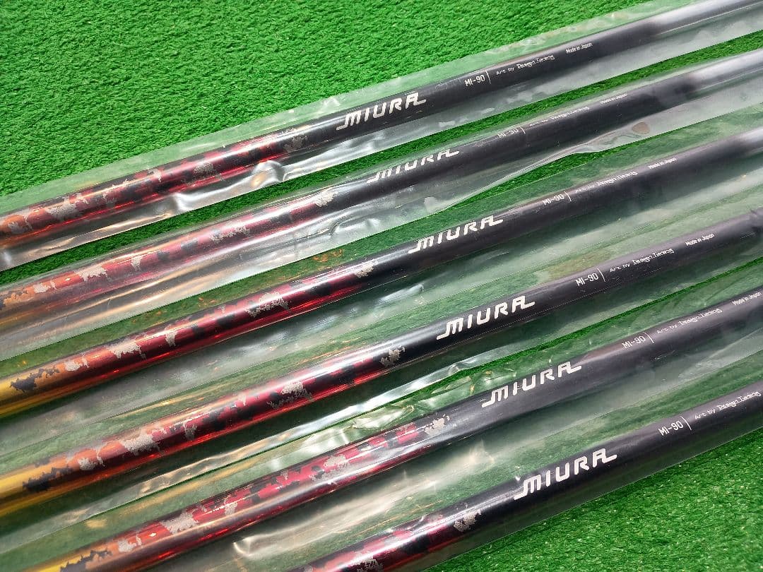 未使用品 三浦技研 MI-90 シャフト6本セット