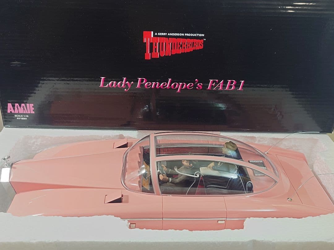 AMIE 1/18 サンダーバード レディ・ペネロープ号 FAB 1