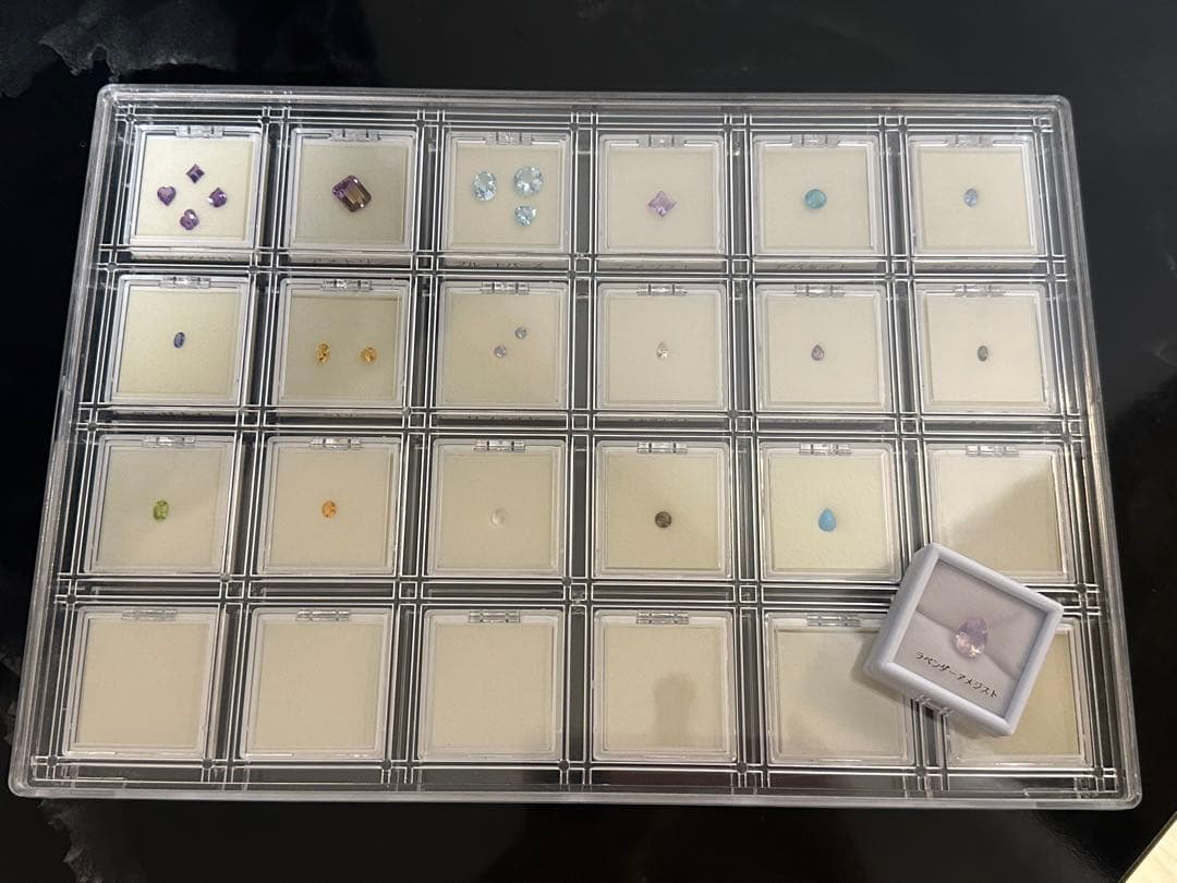 ルースセット アメジスト サファイヤ アメトリン タンザナイト アパタイト