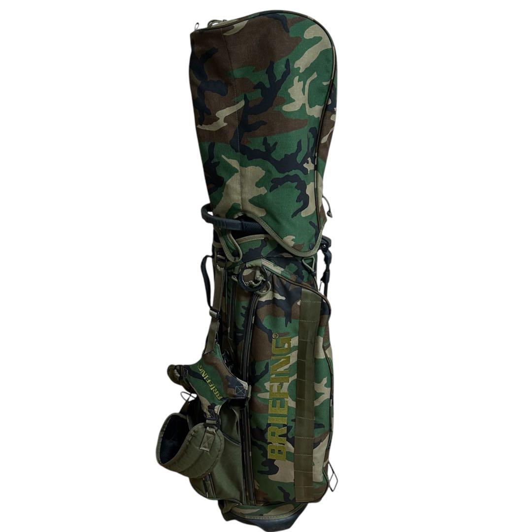 ブリーフィング キャディバッグ CR-4 #2 カモ コンビ 限定カラー