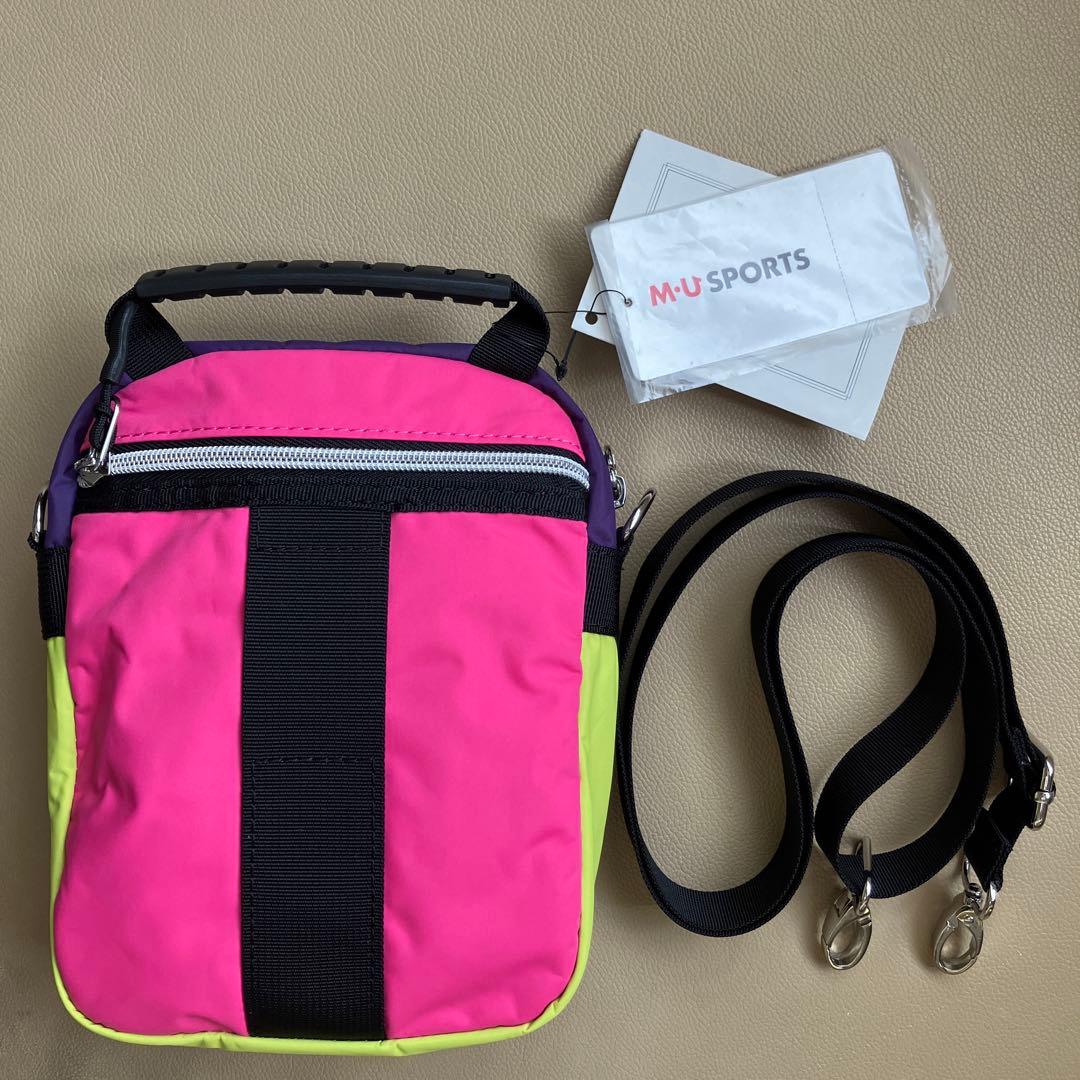 【未使用】MU SPORTS ショルダーバッグ タグ付き