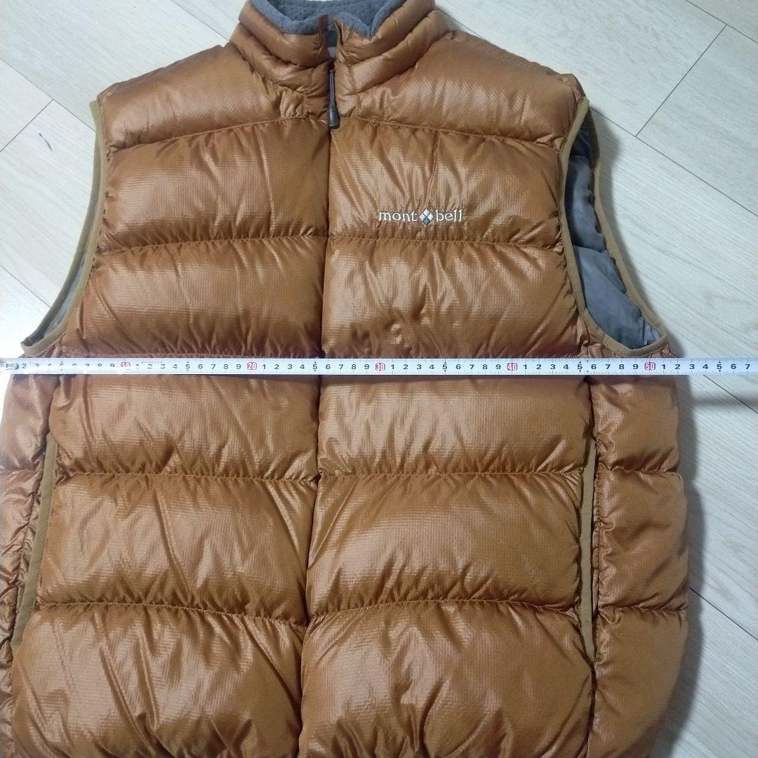 mont-bell ダウンベスト 美品 Lサイズ ライトアルパインダウン
