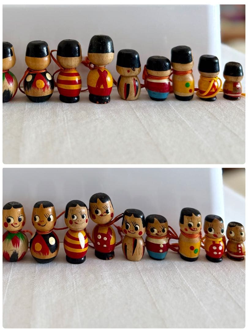 不二家 ペコちゃん こけしペコちゃん ハイカップ 14体 こけし