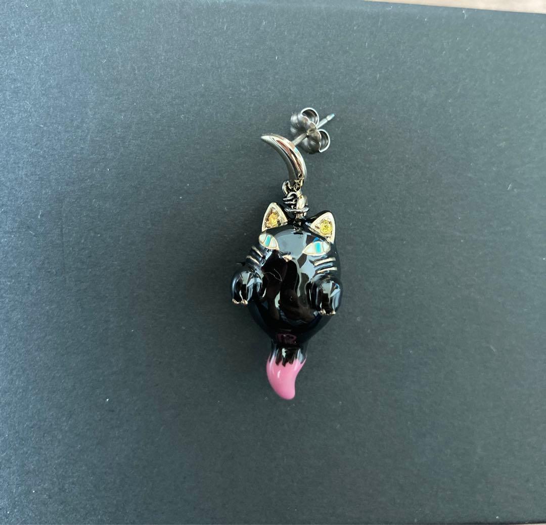 ANNA SUI アナスイ　ハロウィン限定　猫オバケピアス