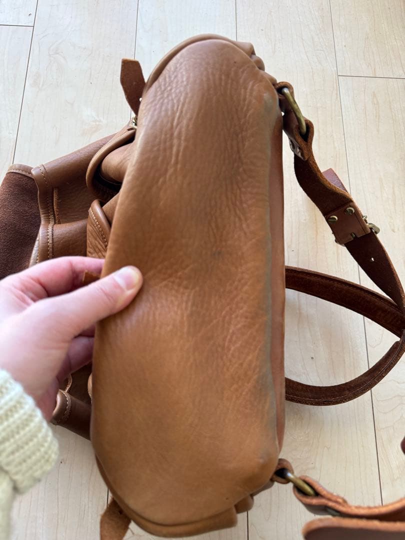 le sac de berger？　レザーリュック