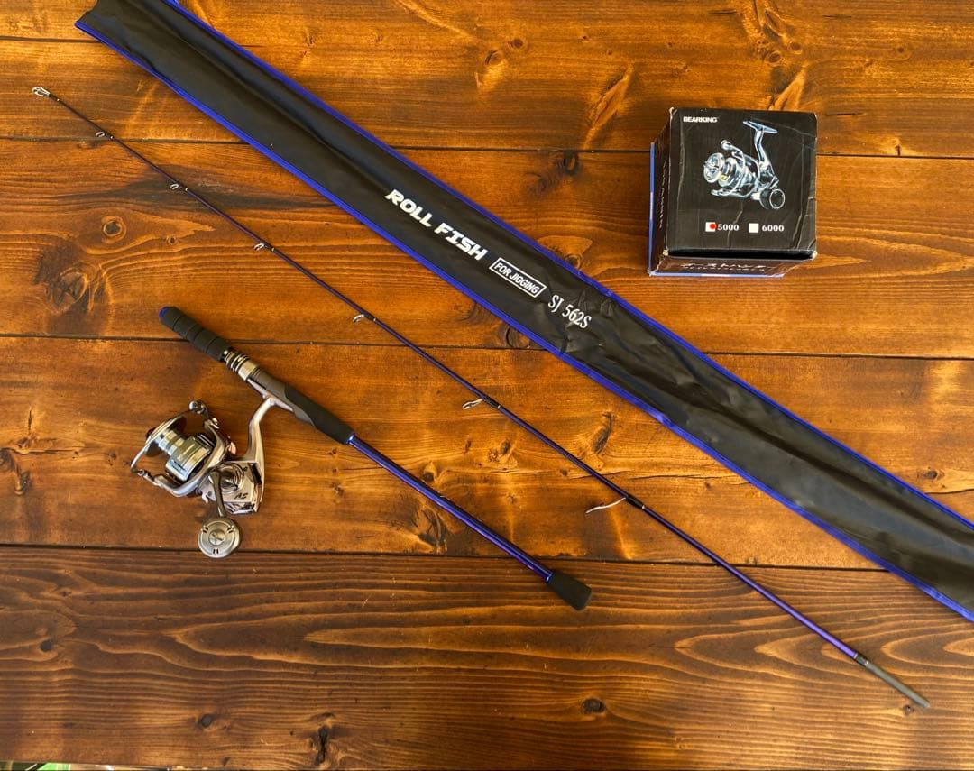 ジギングセット　5ft6inch スロージギング　タイラバ　船釣り　海釣り　新品