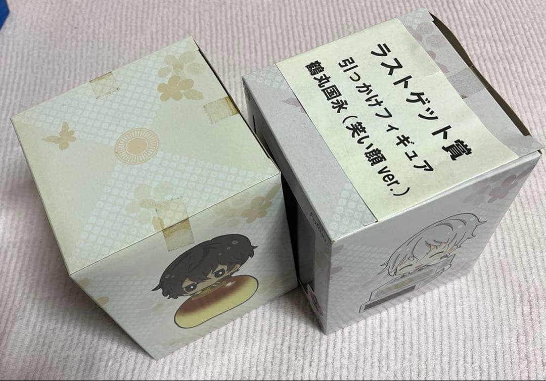 刀剣乱舞　ねんどろいど　大倶利伽羅　燭台切光忠　太鼓鐘貞宗　引っかけ　鶴丸国永