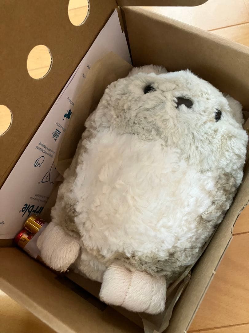 コンパニオントイ　P urrbleパーブル　落ち着きを与えてくれるぬいぐるみ