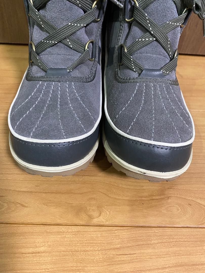 【未使用に近い】SORELティボリ　グレー　25㎝