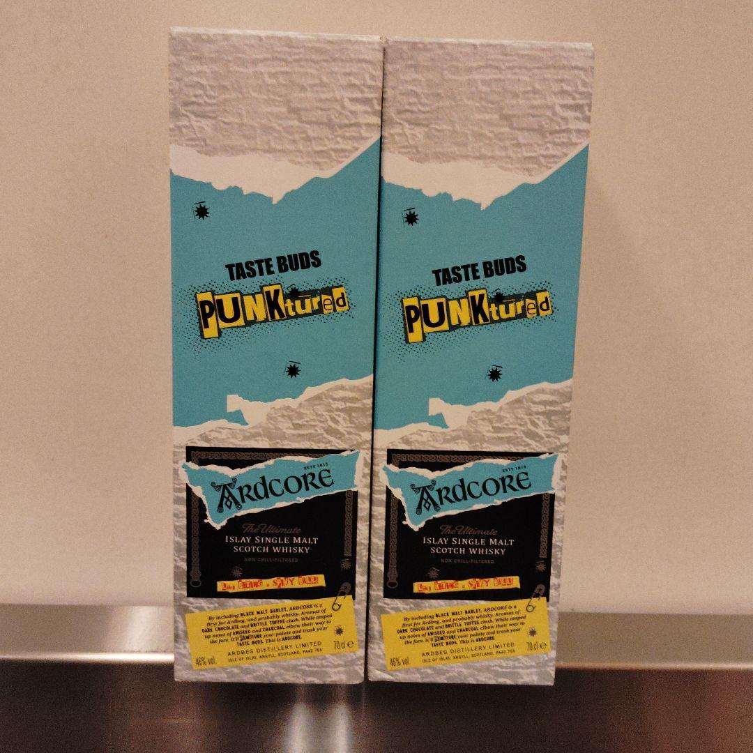 アードベッグ　アードコア　ウイスキー　アイル　PUNK 2本セット