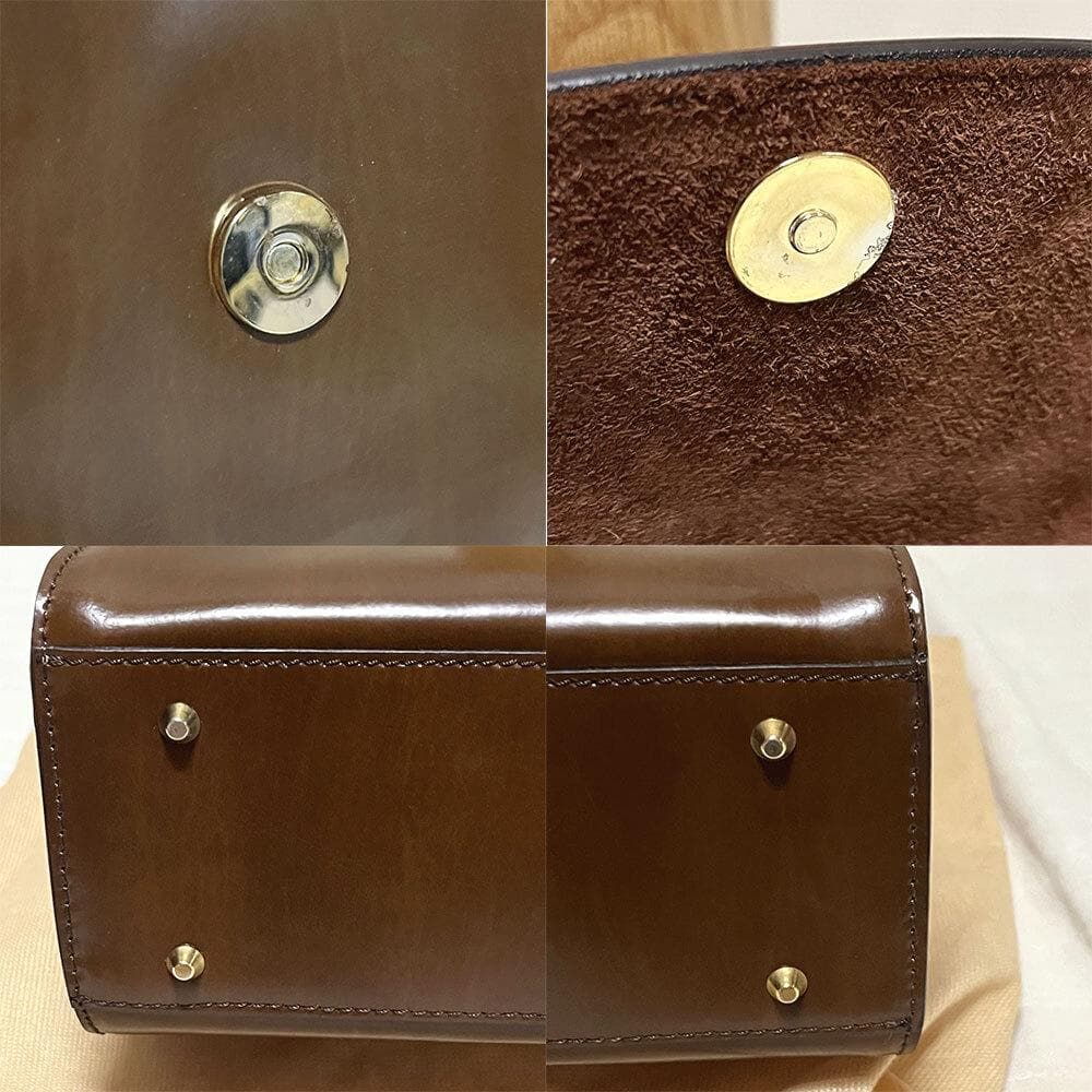 クリスチャン フローレンス 馬柄 ハンドバッグ レザー イタリア製 齋藤飛鳥