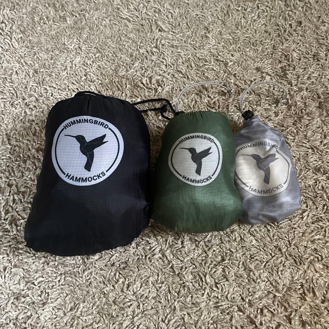 ハミングバードハンモックス ハンモック　ストラップ　バグネット　セット　値下げ中