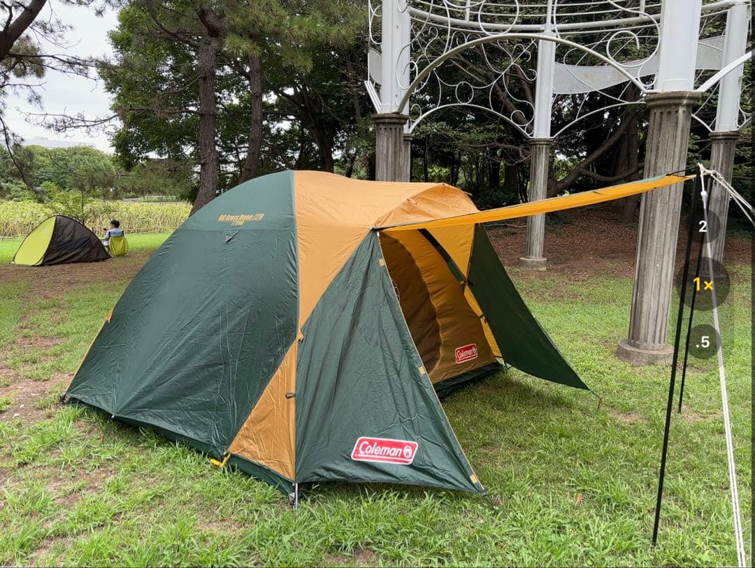 サムメンコ　　Coleman コールマン BC クロスドーム　美品