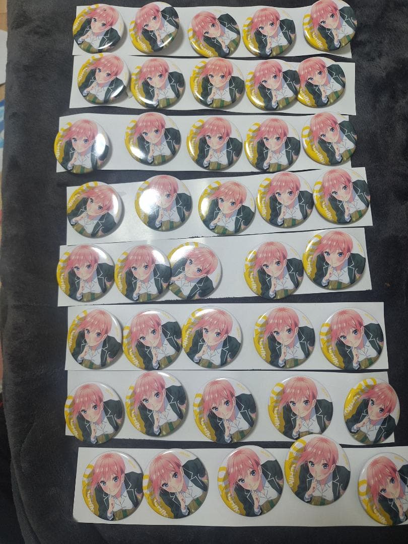 映画 五等分の花嫁 一花 缶バッジ 40個