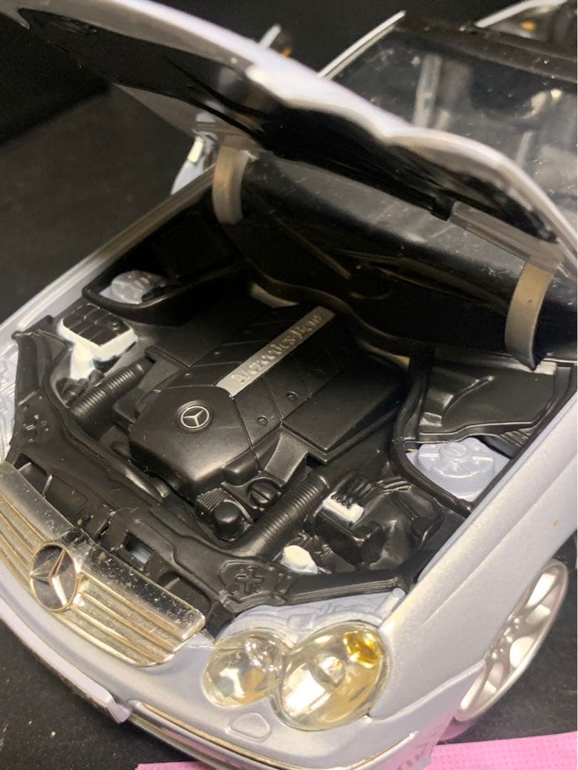 京商　メルセデス ベンツ CLK カブリオレ　Mercedes Benz