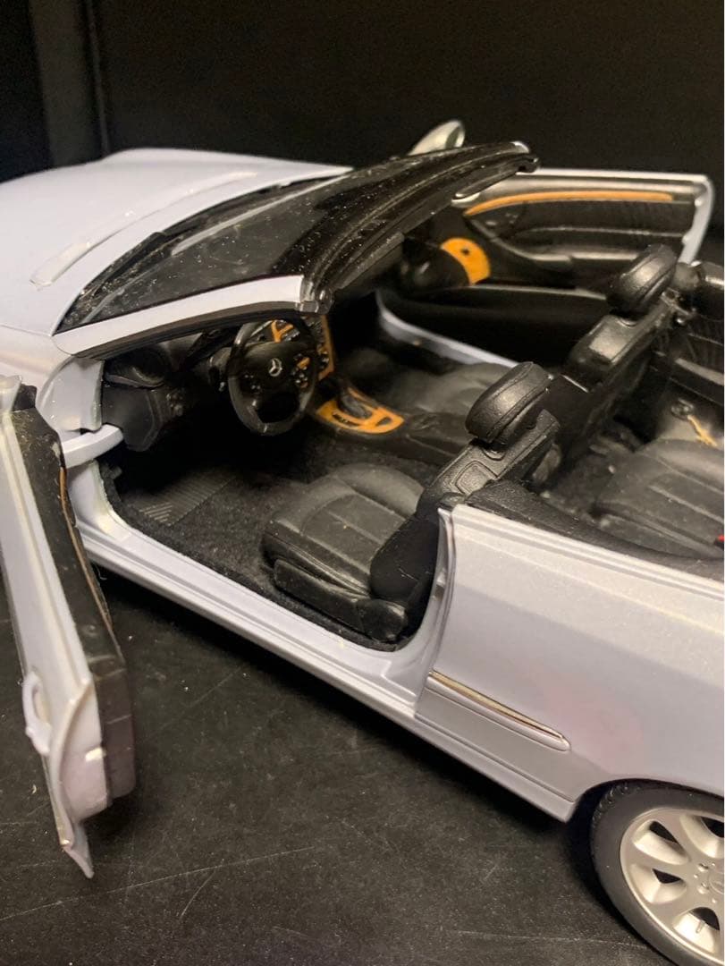 京商　メルセデス ベンツ CLK カブリオレ　Mercedes Benz