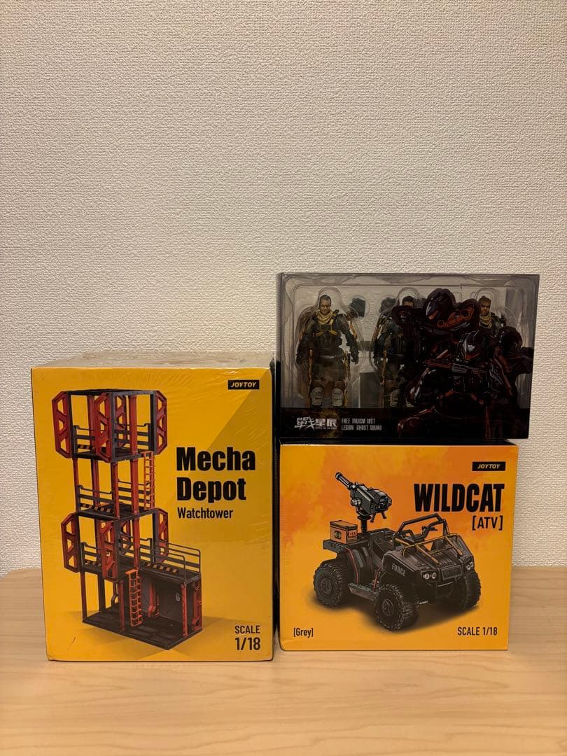 お得特価 JOYTOY 暗源 戰星辰 ジオラマ ATV 19ST 3点セット