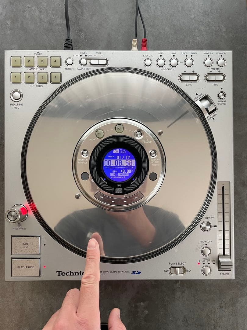 動作確認済 Technics SL-DZ1200 デジタルDJプレーヤー