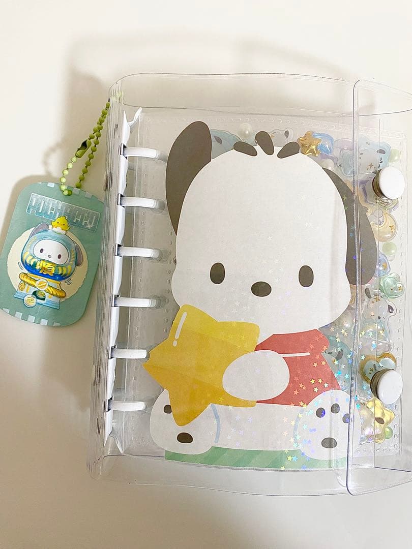 シール帳　完成品　ポチャッコ　はぴだんぶい　キキララ　サンリオ