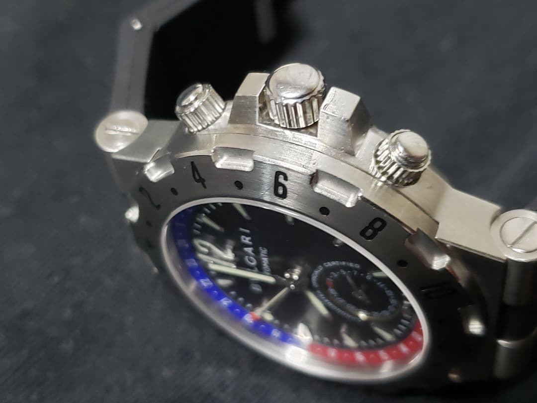 BVLGARI Diagonale Professional 自動巻き時計