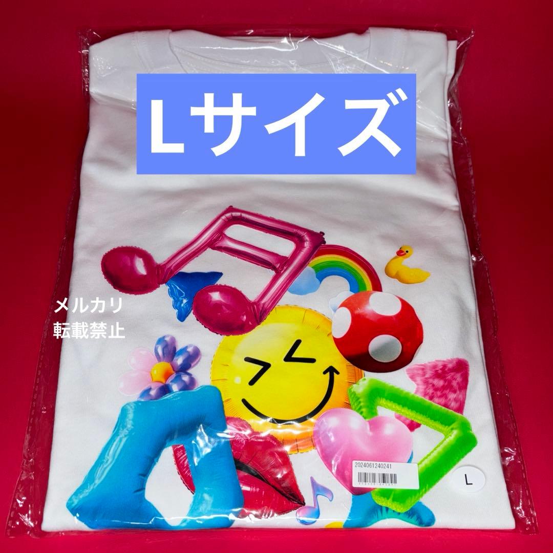 アンコールT【Lサイズ】ツアーTシャツ 白 「SMILE POP!」 グッズ