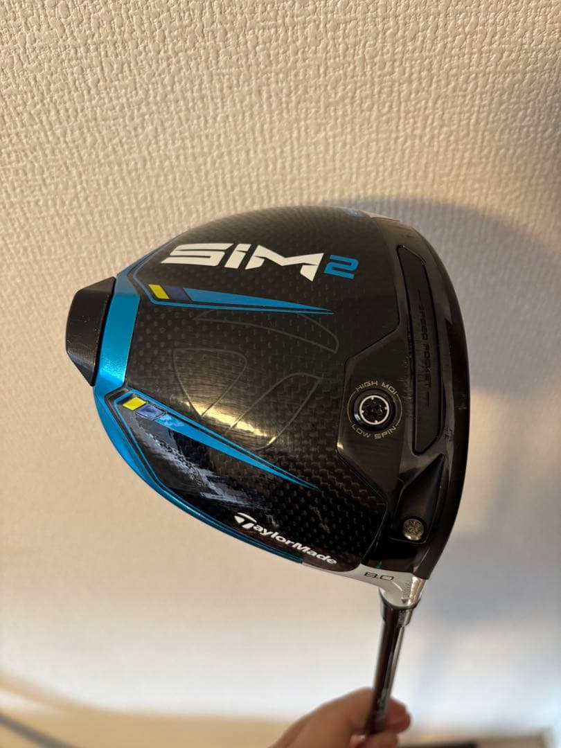 TaylorMade SIM2 ドライバー 8.0度 ベンタスブラック 5X