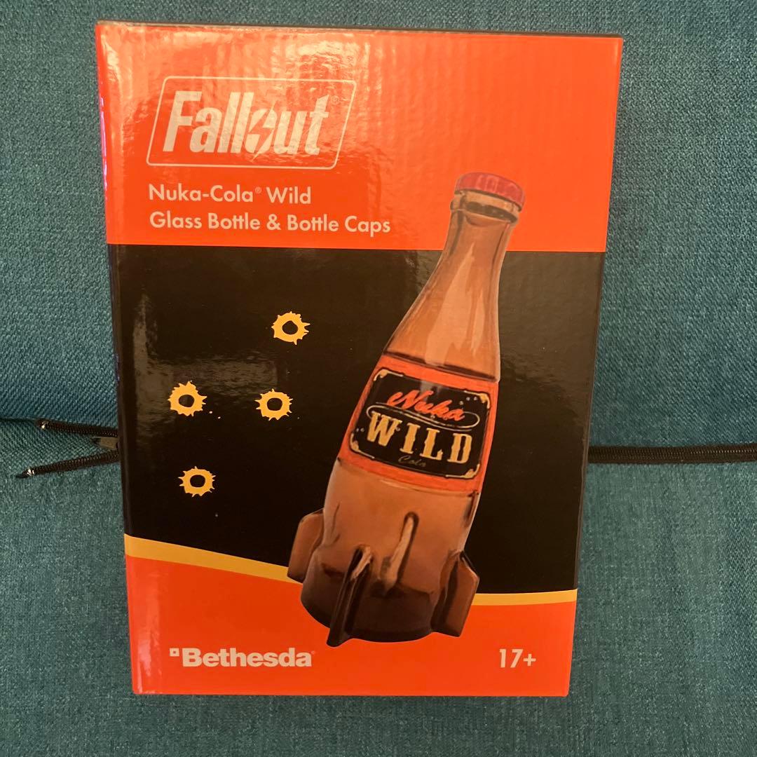 Fallout ヌカ・コーラ wild ガラスボトル&キャップ