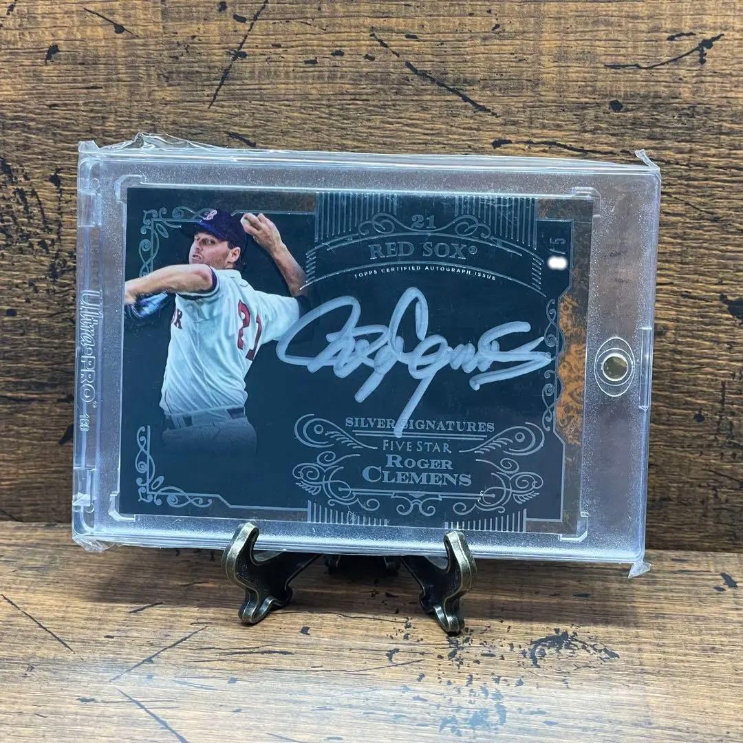 ロジャークレメンス 世界5枚限定 ファイブスター 直筆サインカード