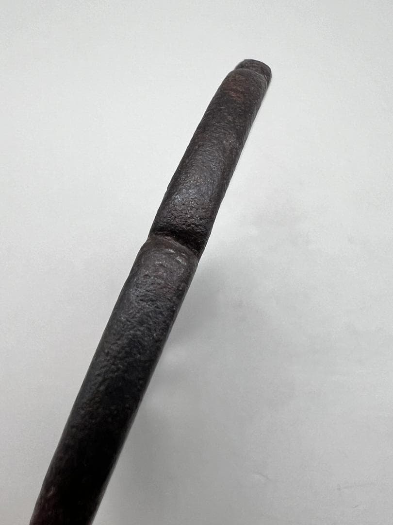 【海】江戸期　鍔　透かし鉄鐔　鉄鍔　鐔　古刀匠　極上品　刀装具　箱付