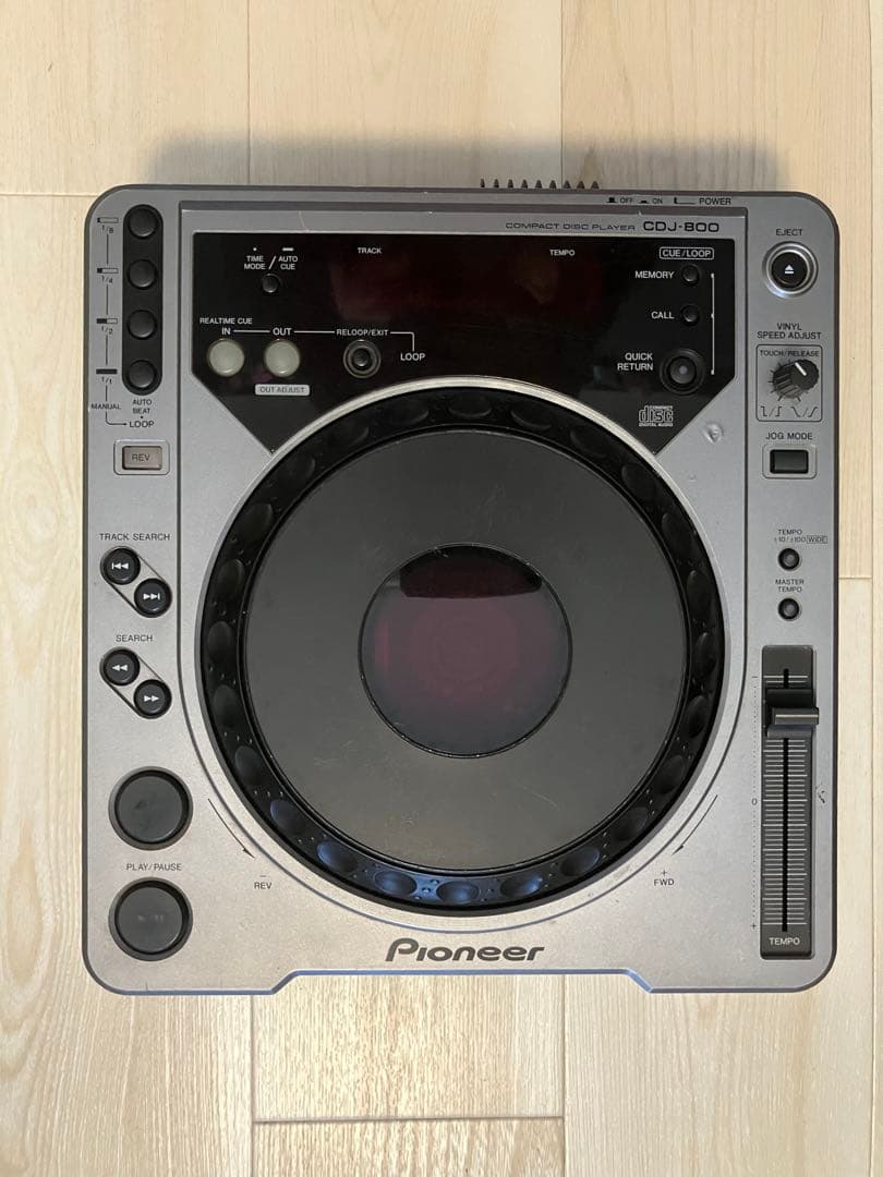 「Pioneer CDJ-800 動作確認済み シルバー