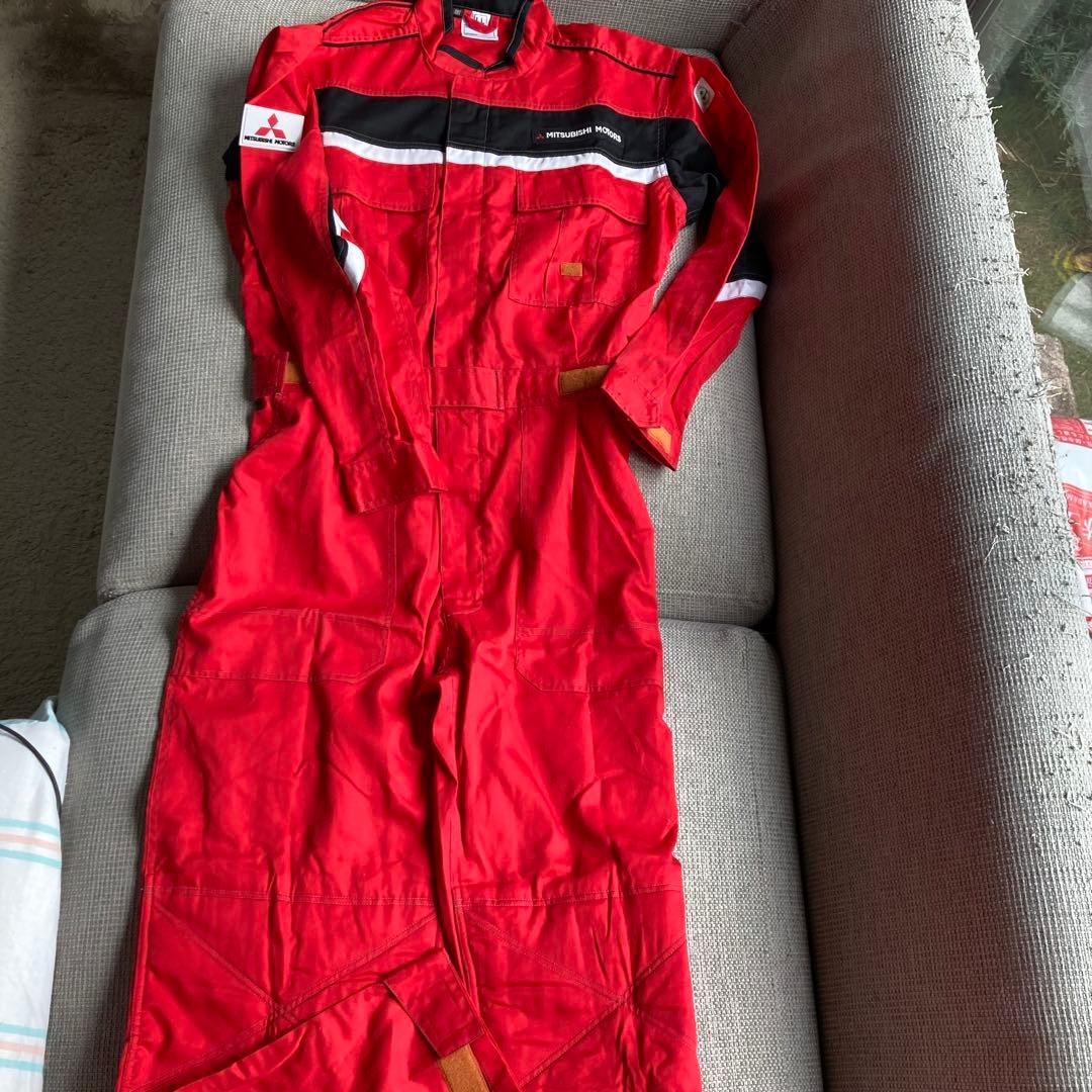 【新品】三菱　エンジニアつなぎ　ラリーアート　LLサイズ