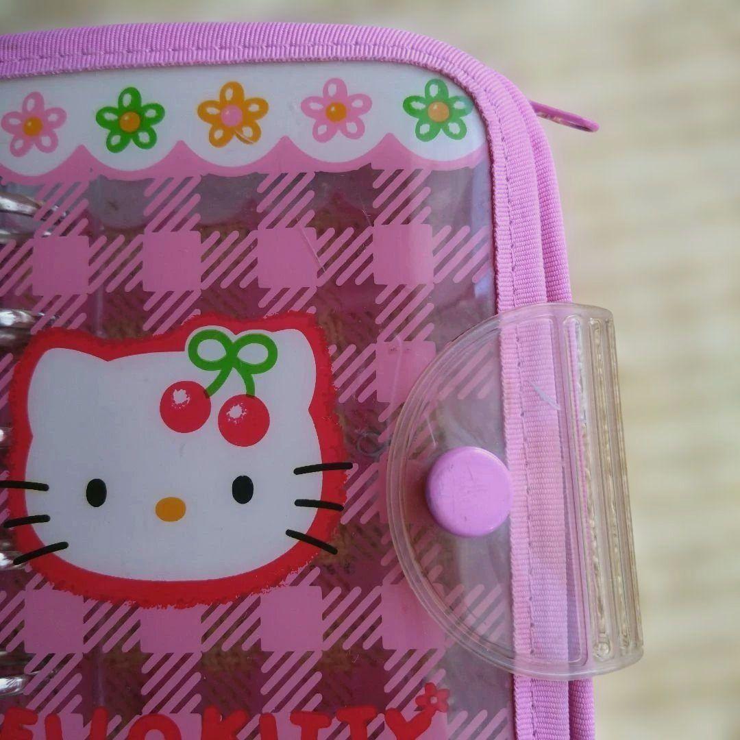 サンリオ　ハローキティ　バインダー　手帳　さくらんぼ　激レア　平成レトロ 希少