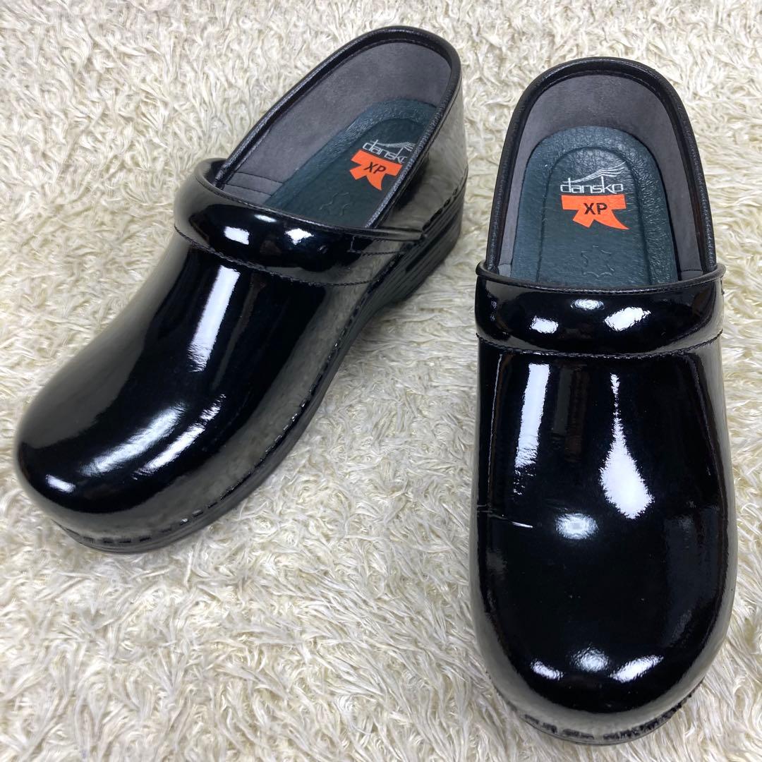 『極美品』dansko XP ダンスコ クロッグ サボサンダル スリッポン 黒