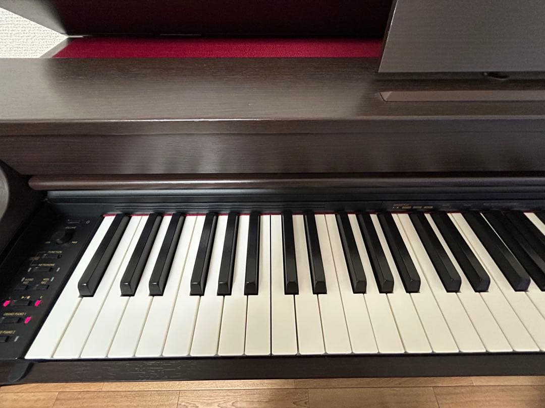 【美品送料無料】CASIO AP-470BN ダークブラウン 電子ピアノ