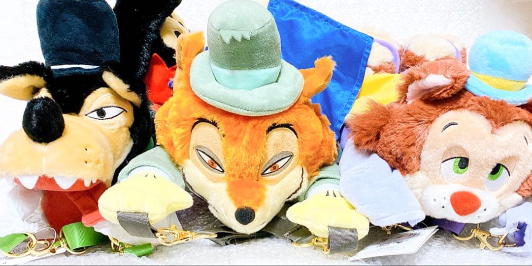 マルチポシェット　正直ジョン　ギデオン　ビッグバッドウルフ　3点セット