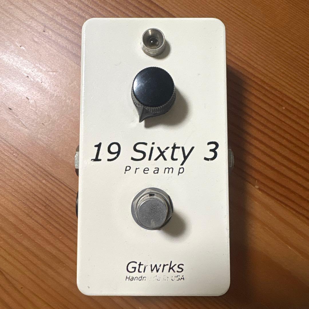 GtrWrks 19 Sixty 3 プリアンプ/ブースター