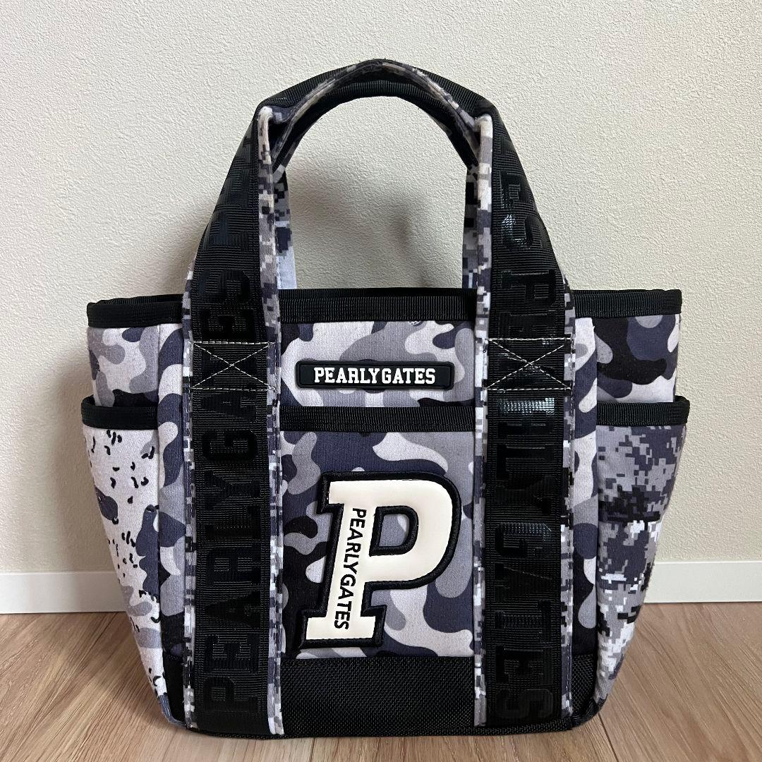PEARLY GATES マルチチェック カモ柄カートバッグ　ゴルフ　カモフラ