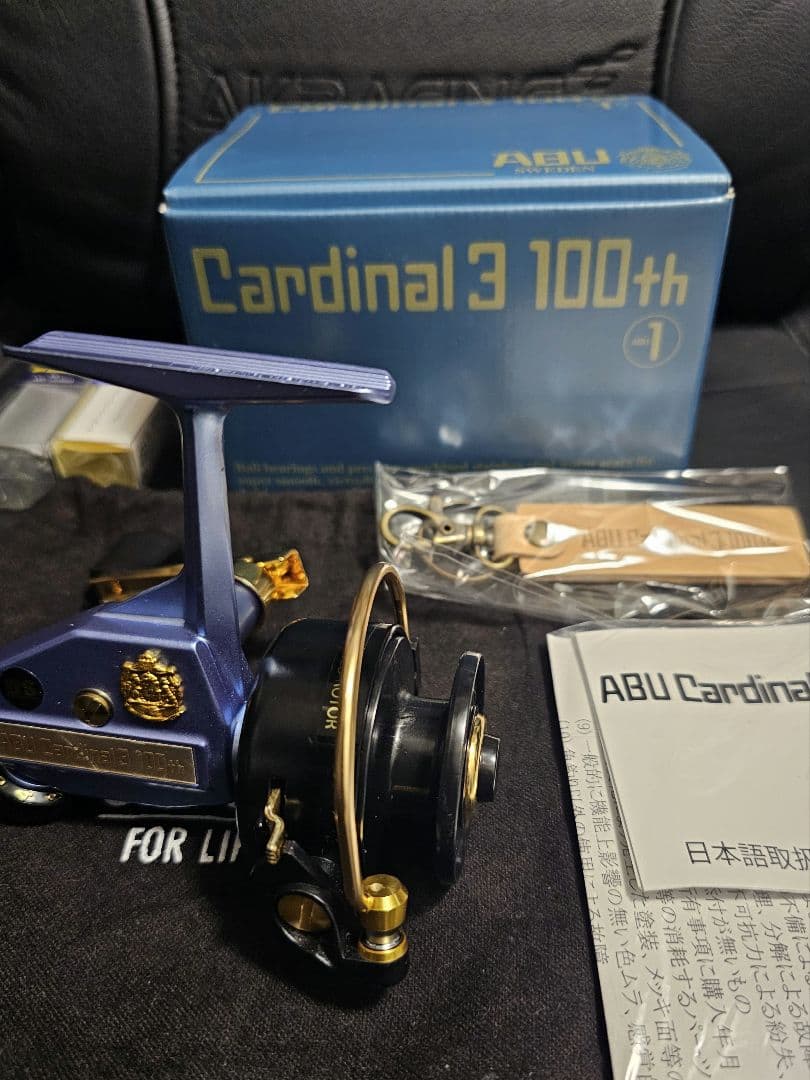 未使用カーディナル3 100th IOSカスタム アブガルシア