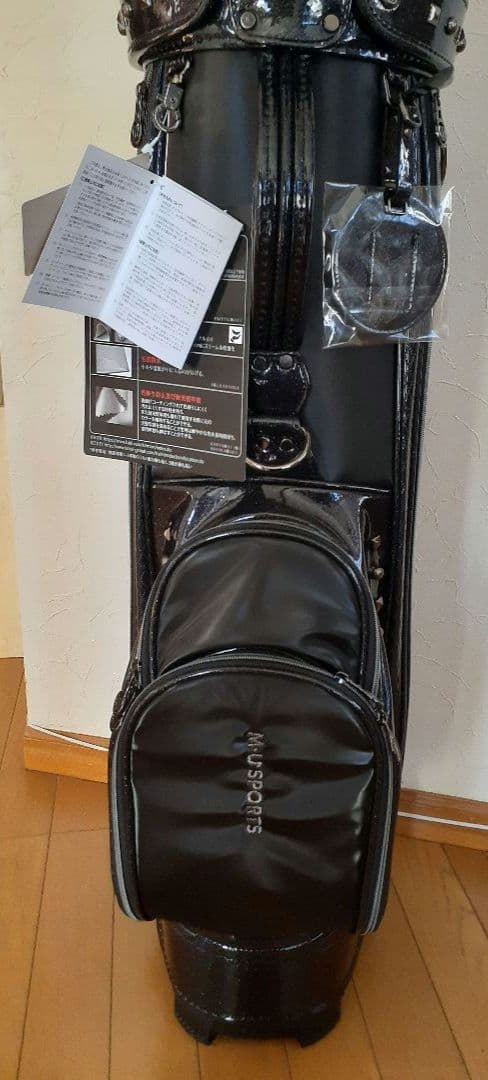 [新品未使用] 25春夏新作MU SPORTS キャディバッグ ローリングソール