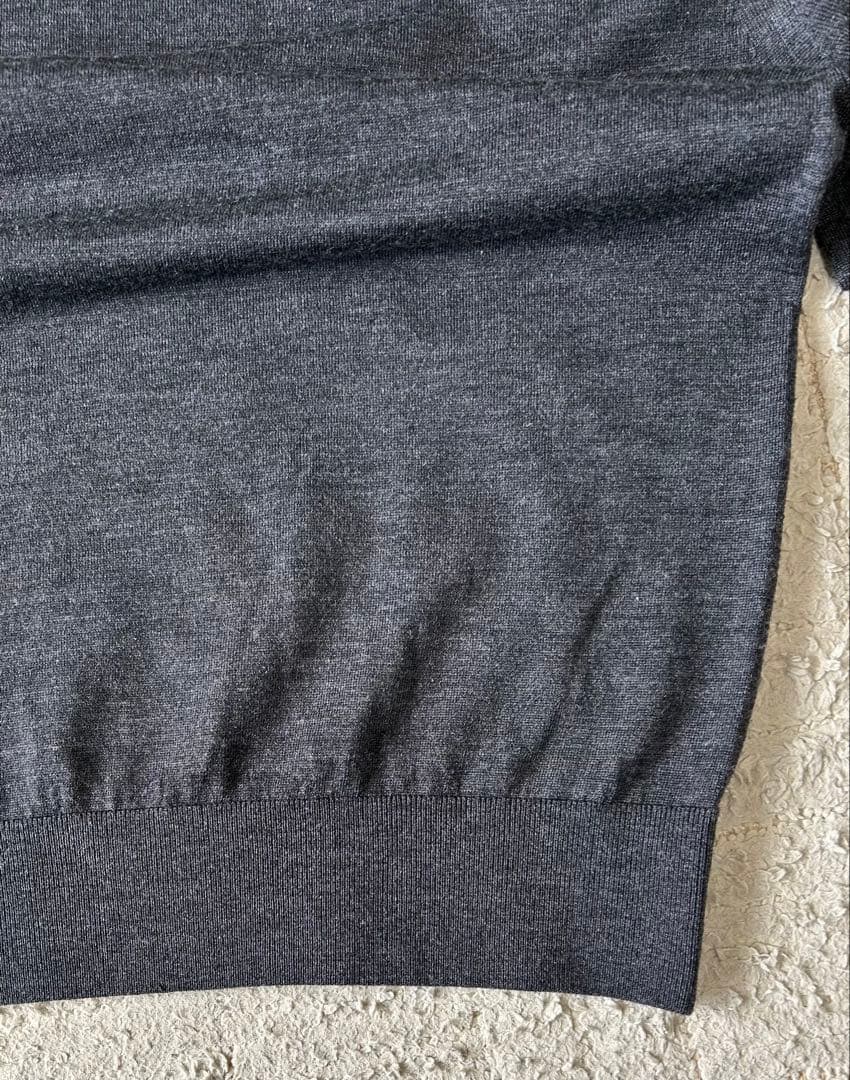 THE SOVEREIGN HOUSE ハイゲージ タートルネックニット