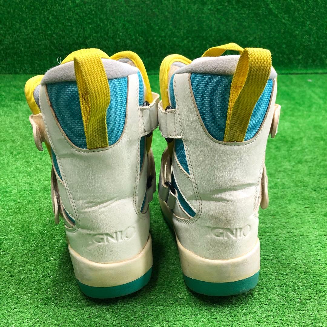 宝-646 子供用スノーボードセット 板105cm ビンディング新品 ワックス有